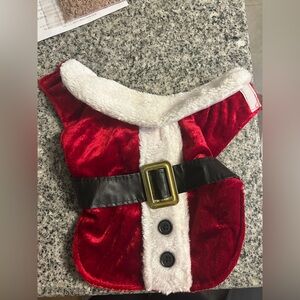 St. Nick's Choice Red Santa Dog Outfit - must bundle